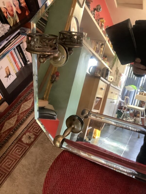 1930s Bathroom Mirror - Image 7