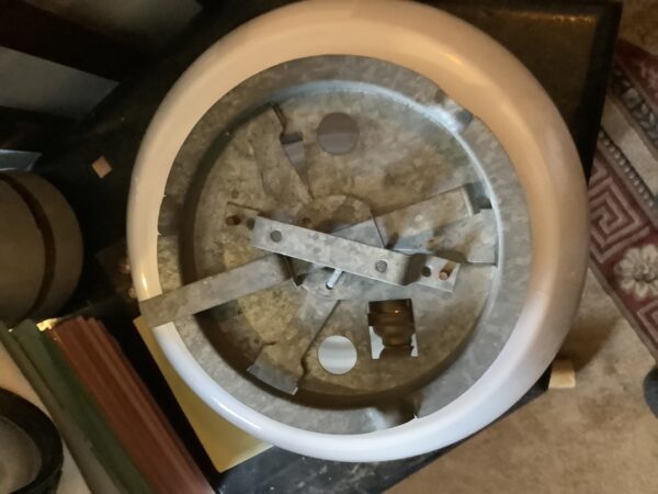 1960s 70s Glass Ceiling Light - Image 2