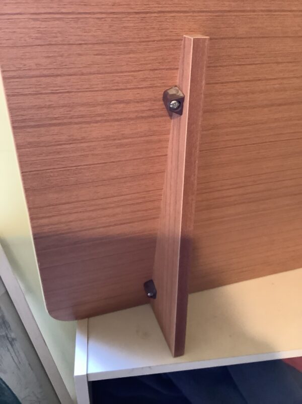 1970s Plastic Framed Dressing Table Mirror - Image 2