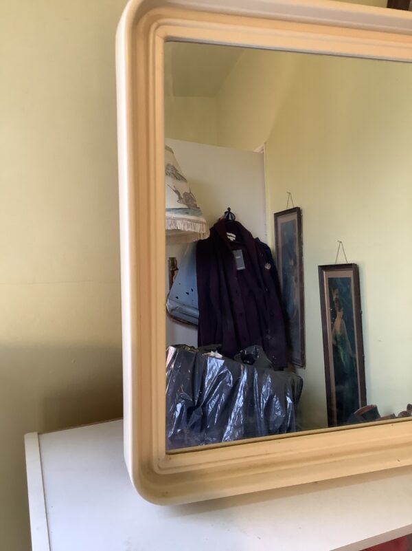 1970s Plastic Framed Dressing Table Mirror - Image 4