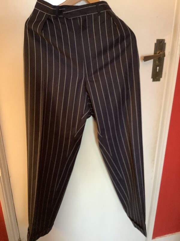 Acquascutim Pin Stripe Suit Circa 2000 Vintage - Image 5