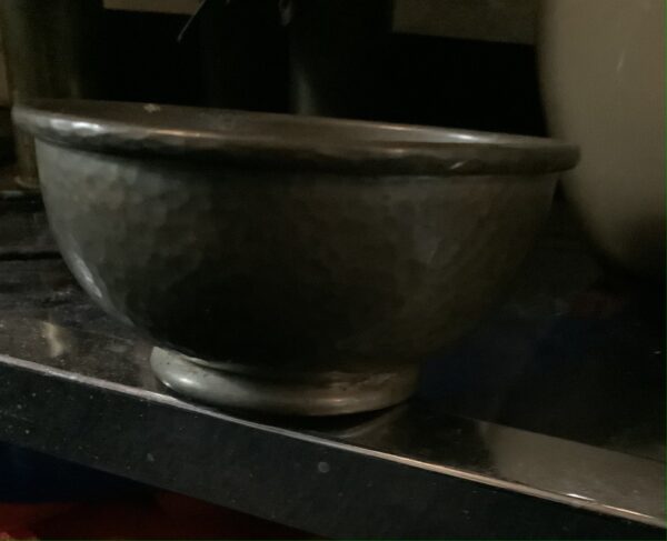 Art Nouveau Pewter Bowl - Image 3