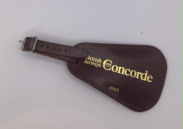 Concorde Luggage Tag