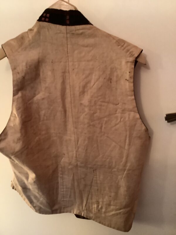 Edwardian Waistcoat In Brown Velvet - Image 2