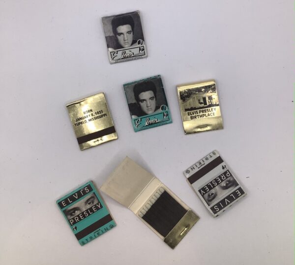 Elvis Presley Match  Books