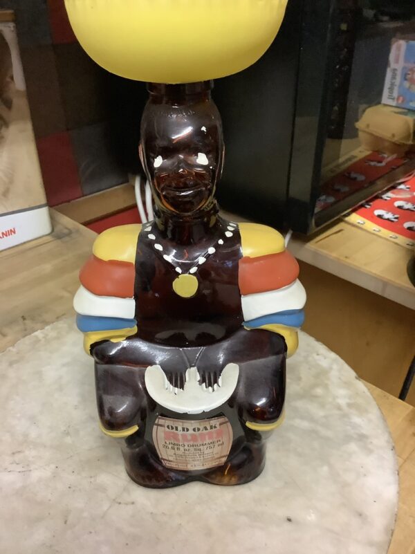 Old Oak Rum Empty Limbo Drama Bottle.