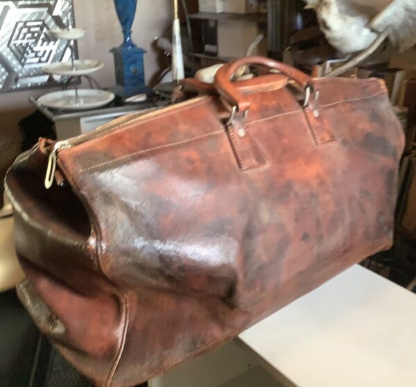 Large Vintage Style Gladstone Bag